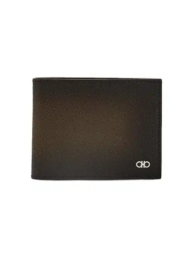Ferragamo Men's Gancio Leather Card Case | Thumbnail 1 Ferragamo Men's Gancio Leather Card Case | Thumbnail 1