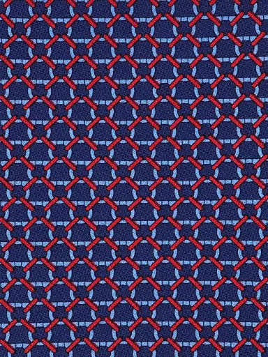 Ferragamo Men's Interlocking Gancini Silk Tie | Thumbnail 4