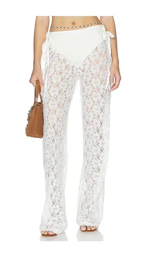 Strappy Lace Trousers