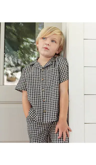 Rylee + Cru Rylee + Cru Lapel Collared Shirt | Thumbnail 3