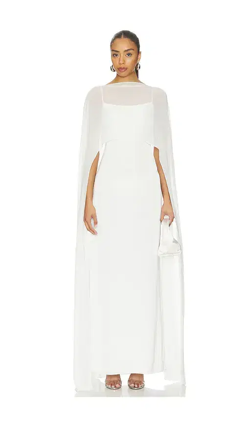 Amanda Uprichard Anastasia Cape Dress