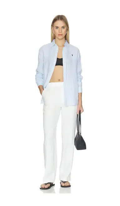 Polo Ralph Lauren Linen Straight Pants | Thumbnail 5