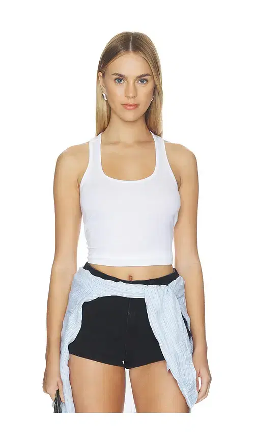 Better Than Basic Rib Racerback Top