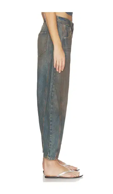 Free People x We The Free Good Luck Mid Rise Barrel | Thumbnail 3