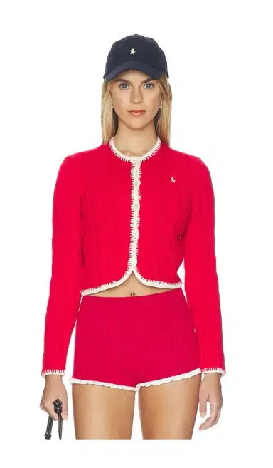 Polo Ralph Lauren Cotton Long Sleeve Cardigan | Thumbnail 2