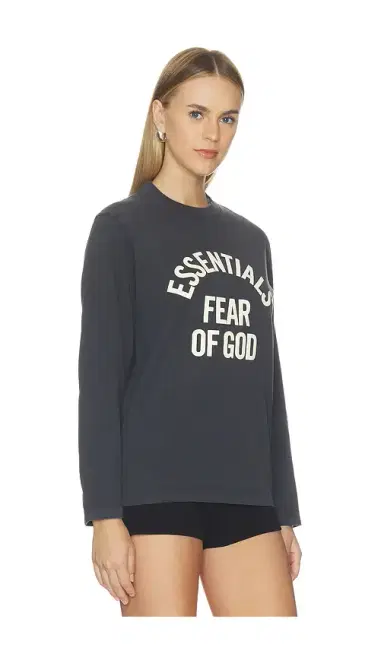 Fear of God Essentials Campus Classic Long Sleeve Tee | Thumbnail 2 Fear of God Essentials Campus Classic Long Sleeve Tee | Thumbnail 2