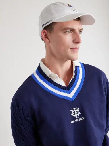 Polo Ralph Lauren Wimbledon Logo-Embroidered Leather-Trimmed Cotton-Twill Baseball Cap - Men | Thumbnail 3 Polo Ralph Lauren Wimbledon Logo-Embroidered Leather-Trimmed Cotton-Twill Baseball Cap - Men | Thumbnail 3