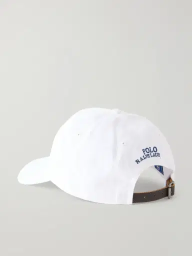 Polo Ralph Lauren Wimbledon Logo-Embroidered Leather-Trimmed Cotton-Twill Baseball Cap - Men | Thumbnail 4 Polo Ralph Lauren Wimbledon Logo-Embroidered Leather-Trimmed Cotton-Twill Baseball Cap - Men | Thumbnail 4