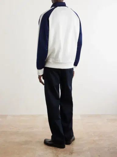 Polo Ralph Lauren Wimbledon Logo-Embroidered Cotton-Blend Piqué Zip-Up Sweatshirt - Men | Thumbnail 4 Polo Ralph Lauren Wimbledon Logo-Embroidered Cotton-Blend Piqué Zip-Up Sweatshirt - Men | Thumbnail 4