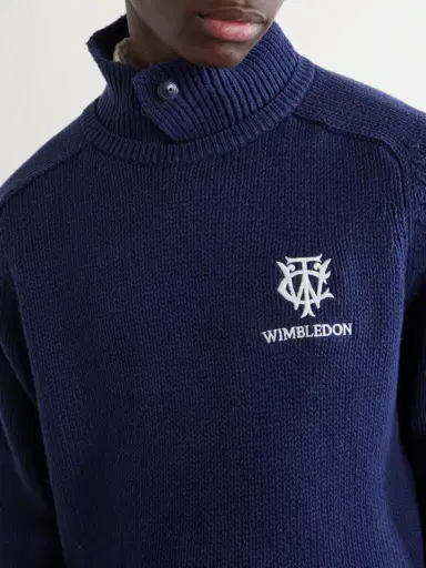 Polo Ralph Lauren Wimbledon Logo-Appliquéd Cotton Sweater - Men | Thumbnail 6 Polo Ralph Lauren Wimbledon Logo-Appliquéd Cotton Sweater - Men | Thumbnail 6