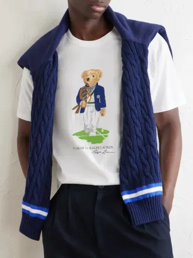 Polo Ralph Lauren Wimbledon Logo-Print Cotton-Jersey T-Shirt - Men | Thumbnail 5 Polo Ralph Lauren Wimbledon Logo-Print Cotton-Jersey T-Shirt - Men | Thumbnail 5