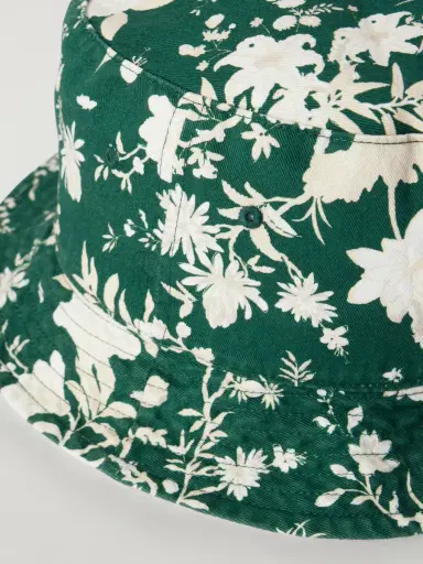 Polo Ralph Lauren Wimbledon Logo-Embroidered Reversible Cotton-Twill Bucket Hat - Men | Thumbnail 5