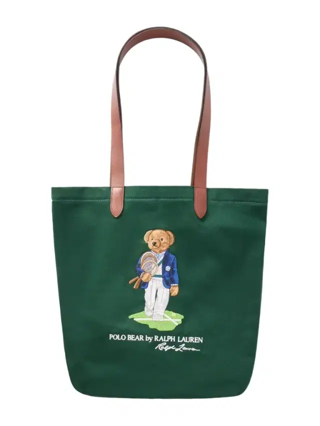Polo Ralph Lauren Wimbledon Embroidered Leather-Trim Medium Cotton Tote Bag - Men