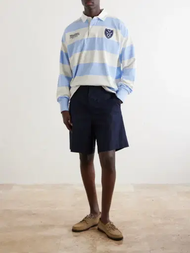 Polo Ralph Lauren Wimbledon Logo-Embroidered Striped Cotton Polo Shirt - Men | Thumbnail 2