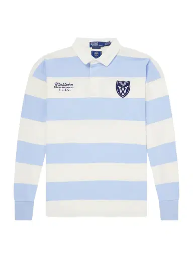 Polo Ralph Lauren Wimbledon Logo-Embroidered Striped Cotton Polo Shirt - Men | Thumbnail 1