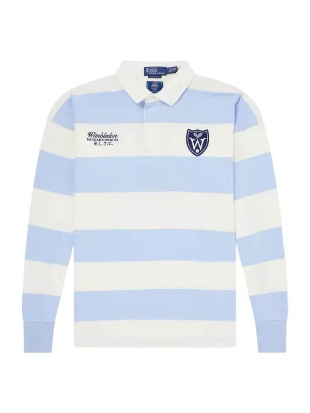 Polo Ralph Lauren Wimbledon Logo-Embroidered Striped Cotton Polo Shirt - Men