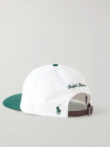 Polo Ralph Lauren Wimbledon Logo-Embroidered Cotton-Twill Baseball Cap - Men | Thumbnail 4