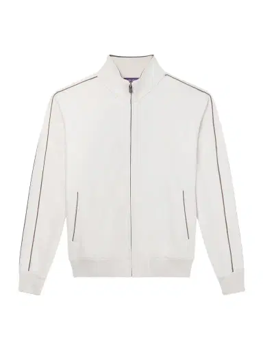 Ralph Lauren Purple Label Wimbledon Logo-Embroidered Cotton and Cashmere-Blend Sweater - Men | Thumbnail 1 Ralph Lauren Purple Label Wimbledon Logo-Embroidered Cotton and Cashmere-Blend Sweater - Men | Thumbnail 1