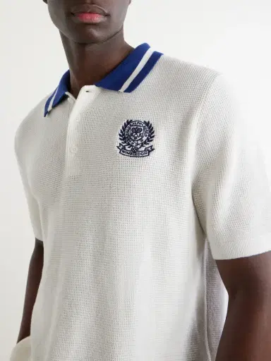 Polo Ralph Lauren Wimbledon Embroidered Cotton-Knitted Shirt - Men | Thumbnail 5 Polo Ralph Lauren Wimbledon Embroidered Cotton-Knitted Shirt - Men | Thumbnail 5