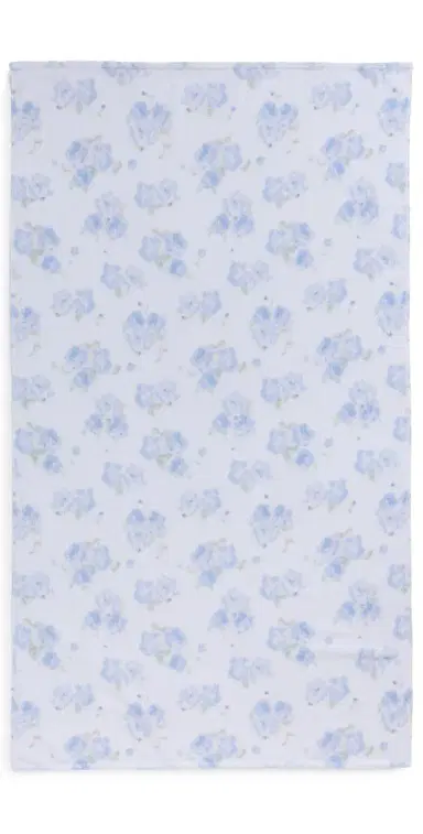LoveShackFancy Hali Beach Towel Blue Marina One Size | Thumbnail 1