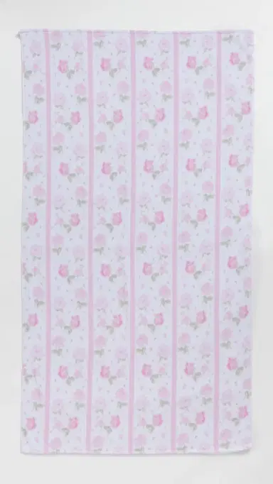 LoveShackFancy Hali Beach Towel Pretty Pink One Size | Thumbnail 3