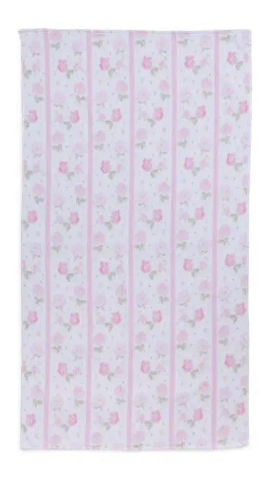 LoveShackFancy Hali Beach Towel Pretty Pink One Size | Thumbnail 5