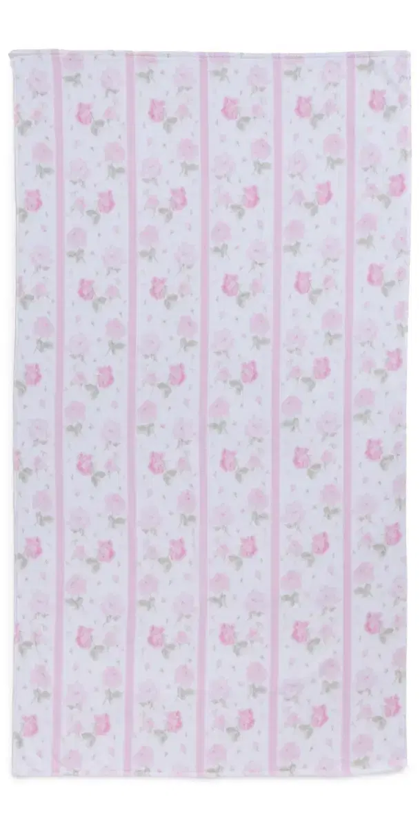 LoveShackFancy Hali Beach Towel Pretty Pink One Size