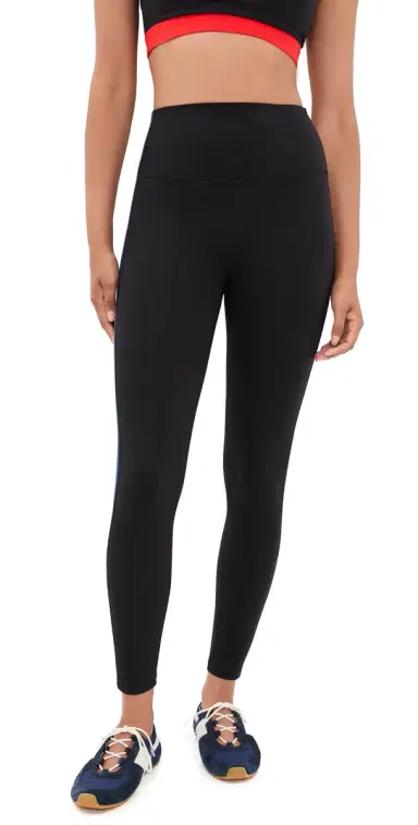 Splits59 Monah High Waist Rigor 7/8 Leggings Black/Cobalt M | Thumbnail 1