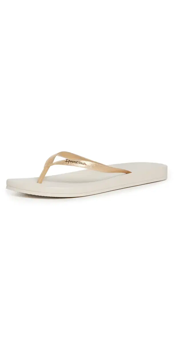 Ana Tan Flip Flops Beige/Gold