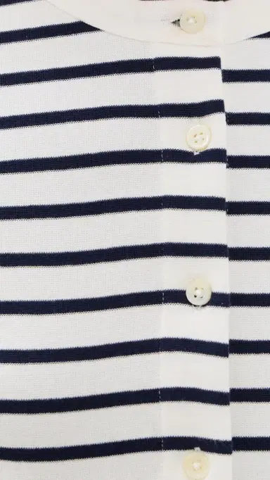 Alex Mill Coco Sport Cadigan In Stripe /Navy | Thumbnail 6 Alex Mill Coco Sport Cadigan In Stripe /Navy | Thumbnail 6