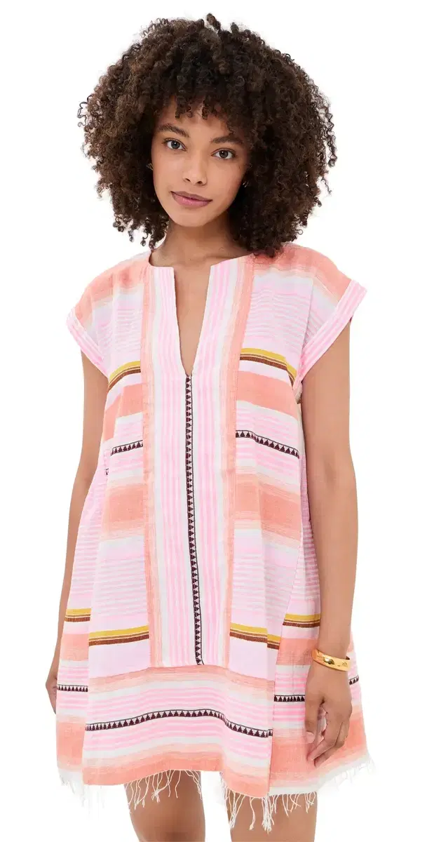 Elina Caftan Kiremiti Pink
