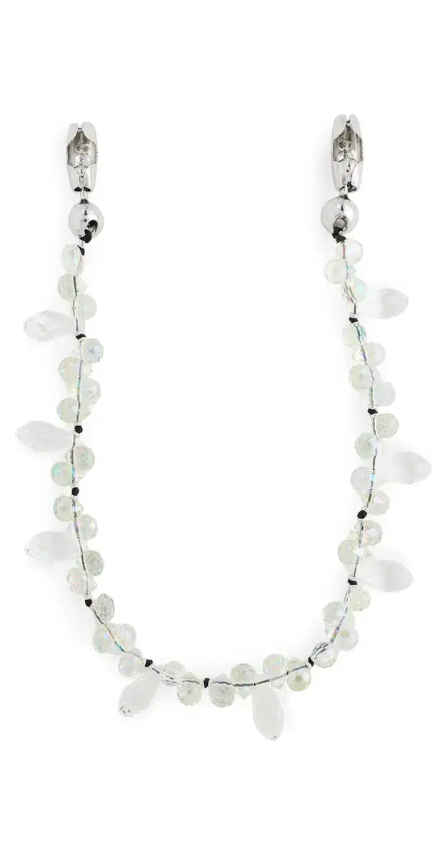 Ossa Faceted Crystal Wristlet Crystal One Size