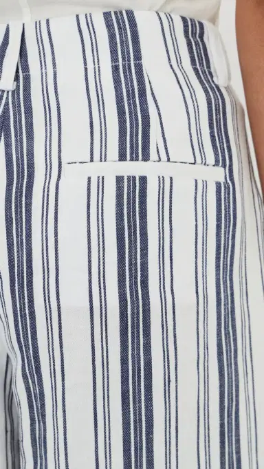 TWP Demie Pants IVORY / NAVY | Thumbnail 6