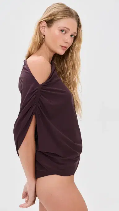 Wolford Fluid Drape Thong Bodysuit | Thumbnail 4 Wolford Fluid Drape Thong Bodysuit | Thumbnail 4