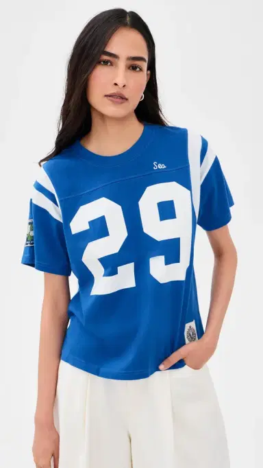 Sea Georgie Sportswear Tee Blue | Thumbnail 3