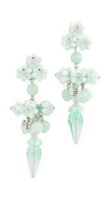 Tory Burch Curiosity Beaded Linear Earrings | Thumbnail 5 Tory Burch Curiosity Beaded Linear Earrings | Thumbnail 5