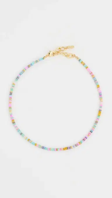 Logan Tay Pastel Mini Beaded Necklace | Thumbnail 2