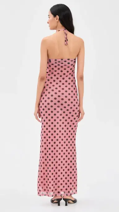 MADISON THE LABEL Polina Maxi Dress Pink L | Thumbnail 3