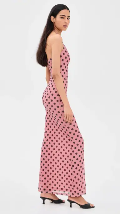 MADISON THE LABEL Polina Maxi Dress Pink L | Thumbnail 4