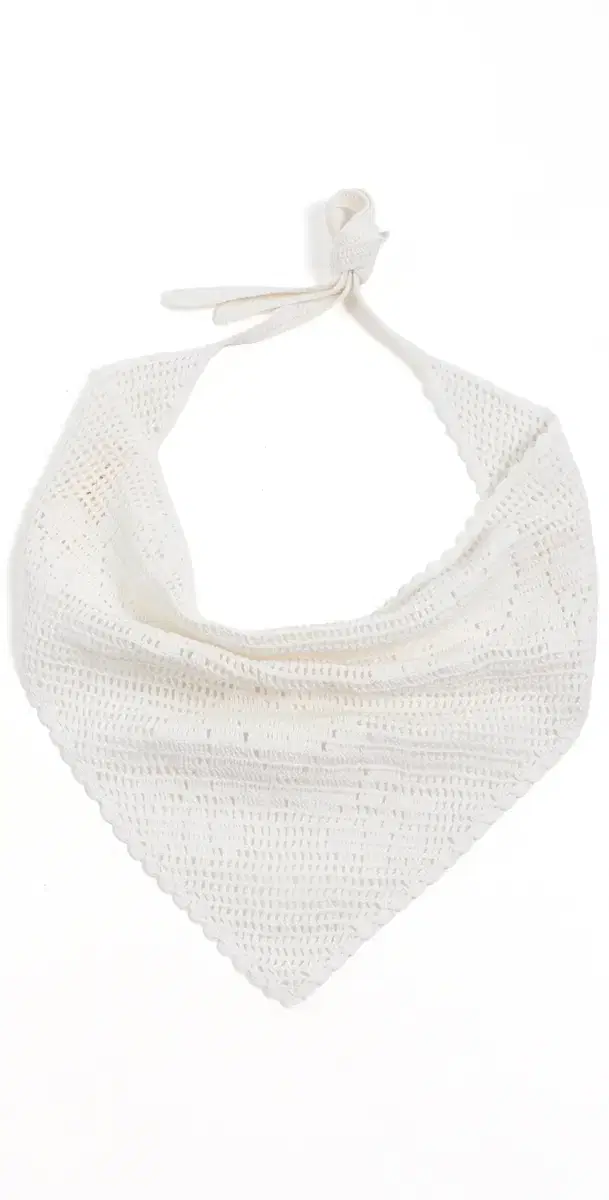 Loeffler Randall Viv Bandana White One Size