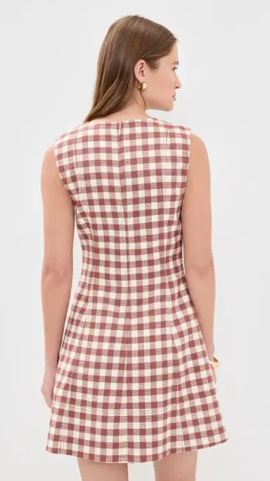 Hill House Home The Angie Dress Rust Gingham M | Thumbnail 3 Hill House Home The Angie Dress Rust Gingham M | Thumbnail 3