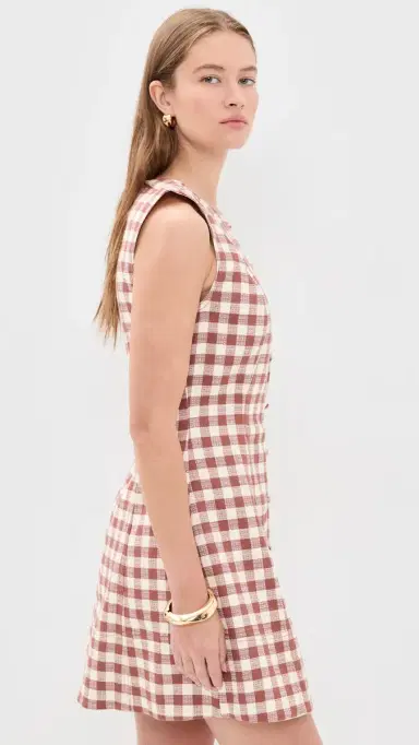 Hill House Home The Angie Dress Rust Gingham M | Thumbnail 4 Hill House Home The Angie Dress Rust Gingham M | Thumbnail 4