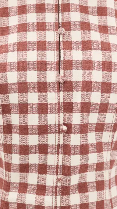 Hill House Home The Angie Dress Rust Gingham M | Thumbnail 6 Hill House Home The Angie Dress Rust Gingham M | Thumbnail 6