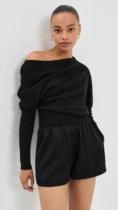 Altuzarra Paxi Cashmere Sweater Black | Thumbnail 2 Altuzarra Paxi Cashmere Sweater Black | Thumbnail 2