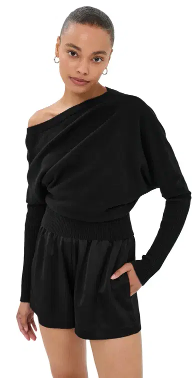 Altuzarra Paxi Cashmere Sweater Black | Thumbnail 1 Altuzarra Paxi Cashmere Sweater Black | Thumbnail 1