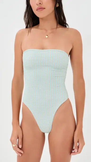 LIONESS Gigi One Piece Mint Plaid M | Thumbnail 2 LIONESS Gigi One Piece Mint Plaid M | Thumbnail 2