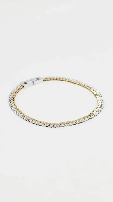 Jenny Bird Double Amalfi Anklet Two-Tone M | Thumbnail 2