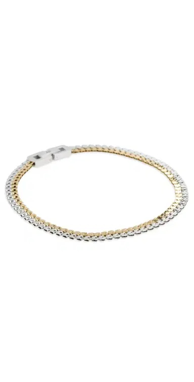 Jenny Bird Double Amalfi Anklet Two-Tone M | Thumbnail 1