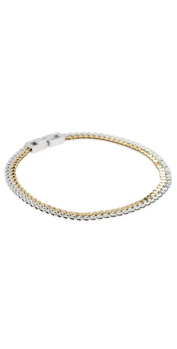 JENNY BIRD Double Amalfi Anklet Two-Tone