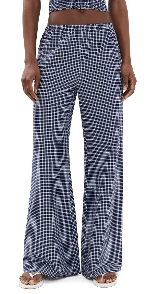 La Ligne Freya Pants idnight/White